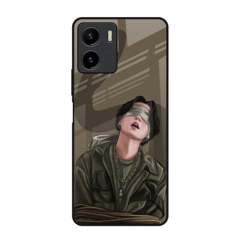 Blind Fold Glossy Case for Vivo Y15s