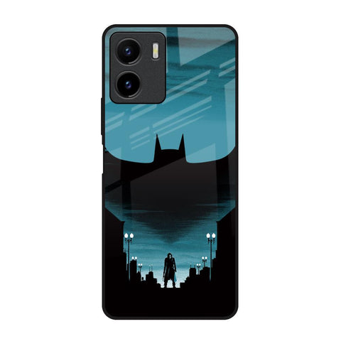 Cyan Bat Glossy Case for Vivo Y15s