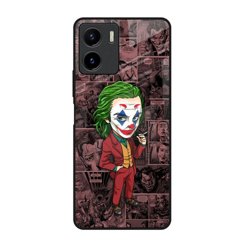 Joker Cartoon Glossy Case for Vivo Y15s