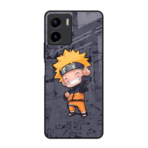 Orange Chubby Glossy Case for Vivo Y15s