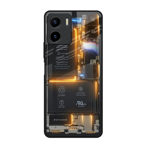Glow Up Skeleton Glossy Case for Vivo Y15s
