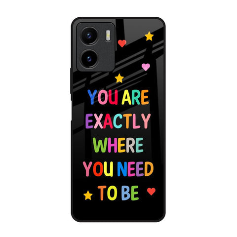 Magical Words Glossy Case for Vivo Y15s