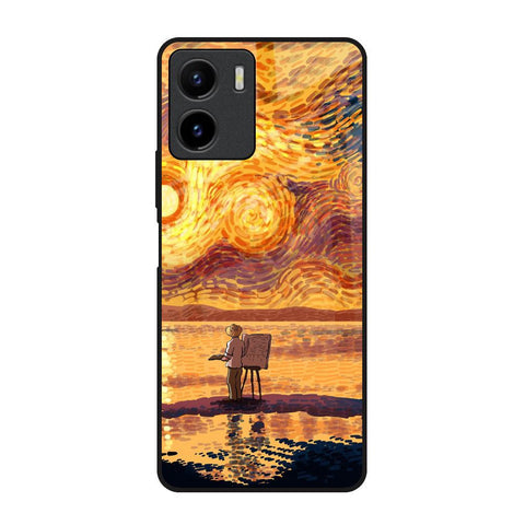 Sunset Vincent Glossy Case for Vivo Y15s