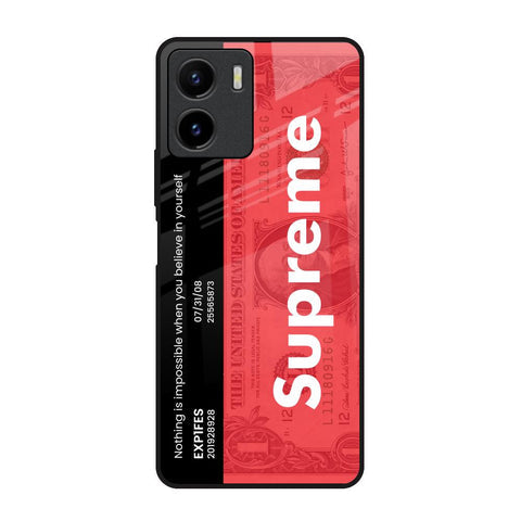 Supreme Ticket Glossy Case for Vivo Y15s
