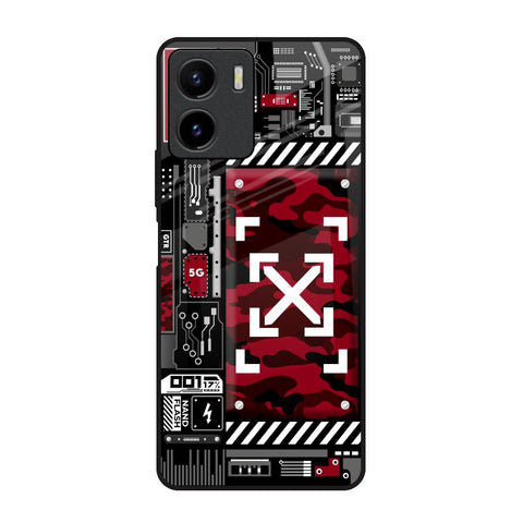 Technology Art Glossy Case for Vivo Y15s