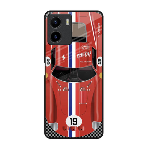 Racing Vintage Glossy Case for Vivo Y15s