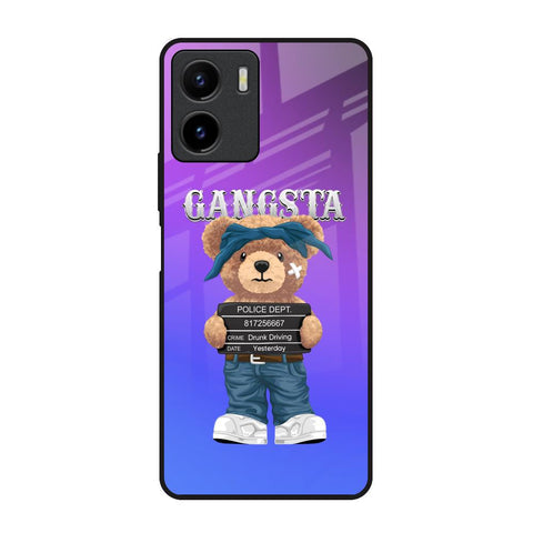 Gangsta Bear Glossy Case for Vivo Y15s