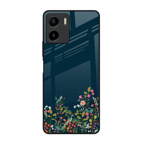Small Garden Glossy Case For Vivo Y15s