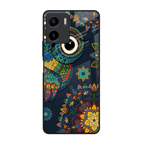 Owl Art Glossy Case for Vivo Y15s