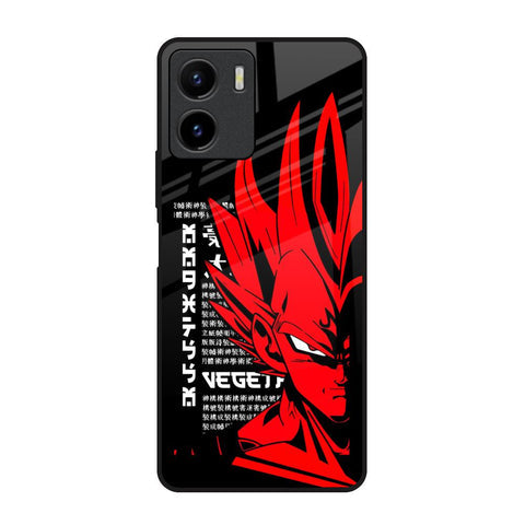 Red Vegeta Glossy Case for Vivo Y15s