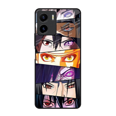Anime Eyes Glossy Case for Vivo Y15s