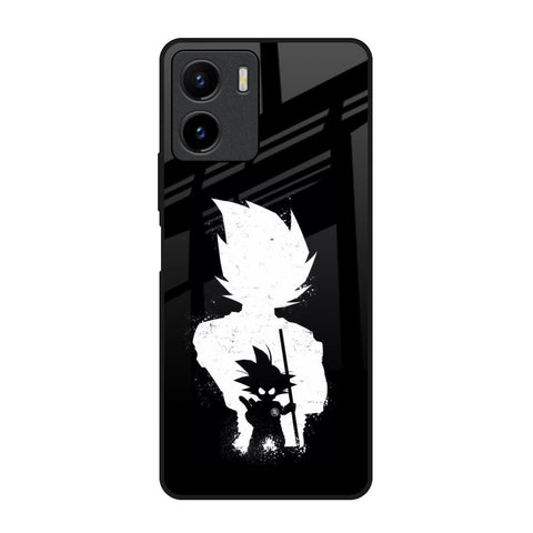 Monochrome Goku Glossy Case for Vivo Y15s