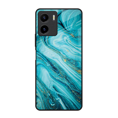 Ocean Marble Glossy Case for Vivo Y15s