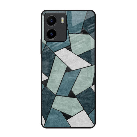 Abstact Tiles Glossy Case for Vivo Y15s