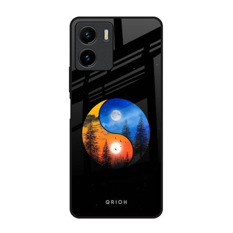 Yin Yang Balance Glossy Case for Vivo Y15s