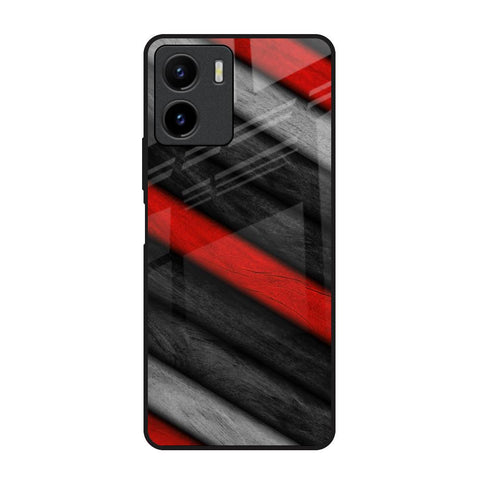 Soft Wooden Texture Glossy Case for Vivo Y15s