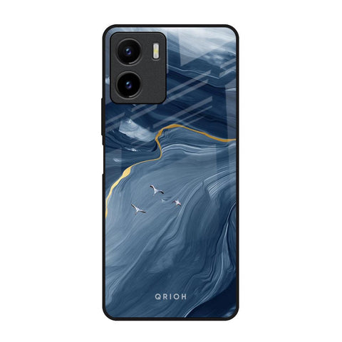 Deep Ocean Marble Glossy Case for Vivo Y15s