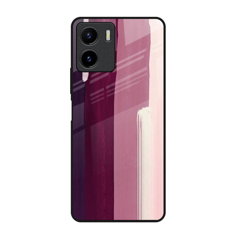 Brush Stroke Art Glossy Case for Vivo Y15s