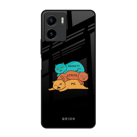 Anxiety Stress Glossy Case for Vivo Y15s