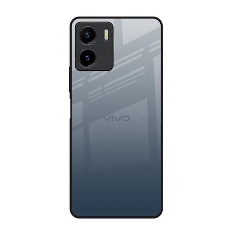 Smokey Grey Color Glossy Case For Vivo Y15s