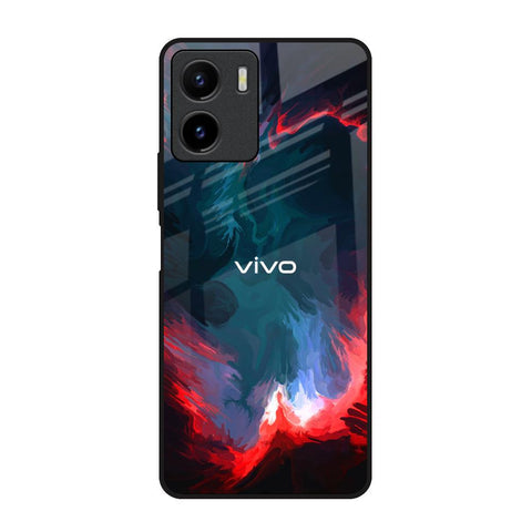 Brush Art Glossy Case For Vivo Y15s