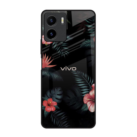 Tropical Art Flower Glossy Case for Vivo Y15s