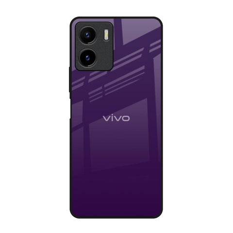 Dark Purple Glossy Case for Vivo Y15s