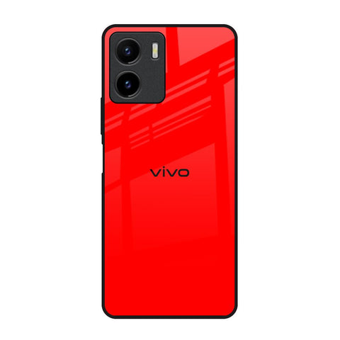 Blood Red Glossy Case for Vivo Y15s