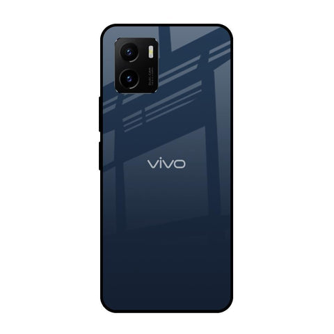 Overshadow Blue Glossy Case For Vivo Y15s