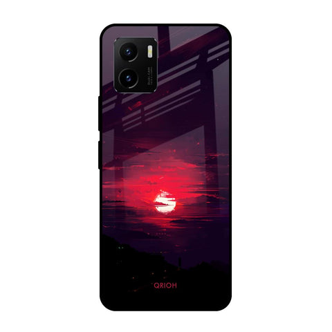 Morning Red Sky Glossy Case For Vivo Y15s