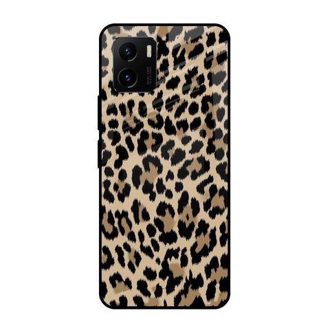 Leopard Seamless Glossy Case For Vivo Y15s