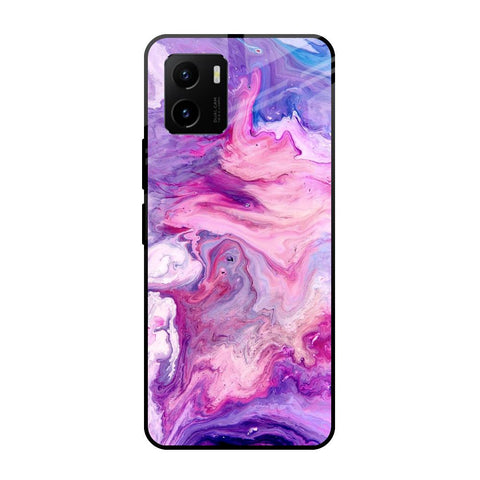 Cosmic Galaxy Glossy Case for Vivo Y15s