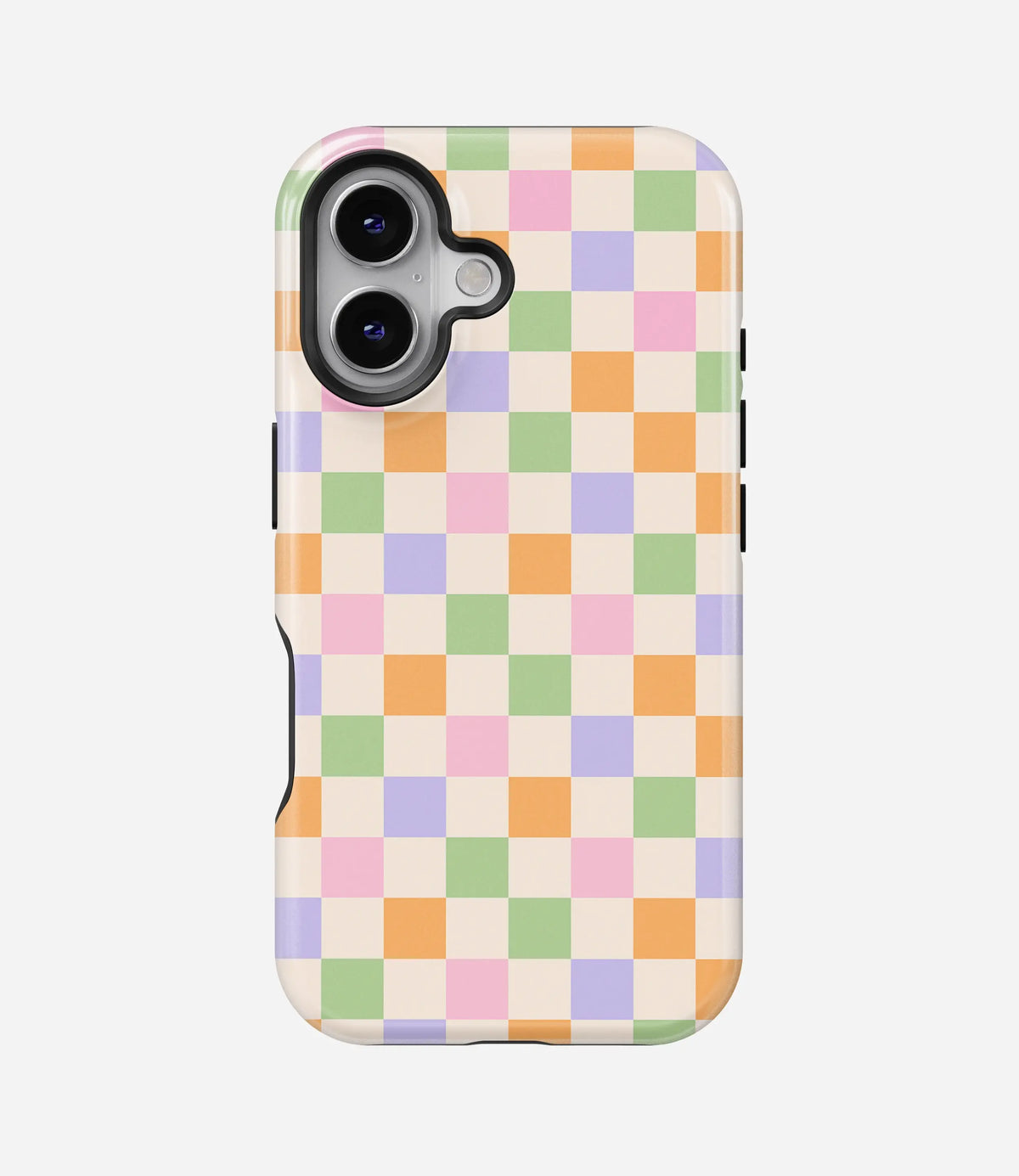 Candy Check Premium Tough Shining Phone Case (Double Layer) Available For All iPhone Models
