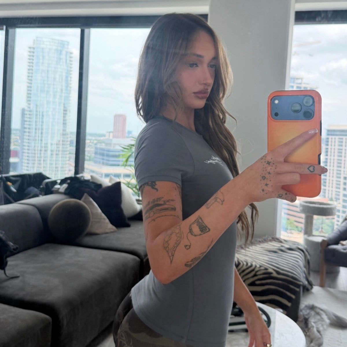 Mango Premium Tough Shining Phone Case (Double Layer) Available For All iPhone Models