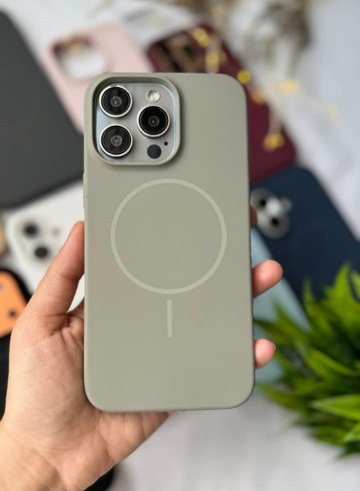Premium Silicone MagSafe Case for iPhone