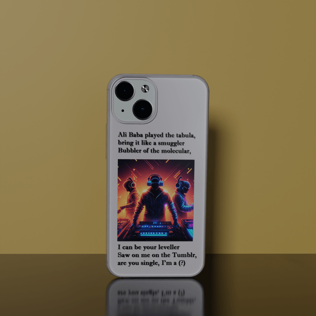 Time Traveler - Soft Transparent Silicon Case Acrylic (Anti Yellow)
