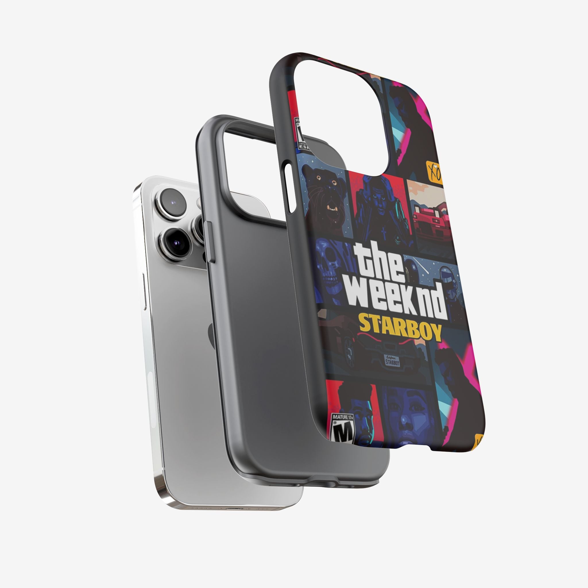 Neon Night Collage Tough Case  Available For All iPhone Models