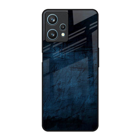 Dark Blue Grunge Glossy Case for Realme 9 Pro 5G