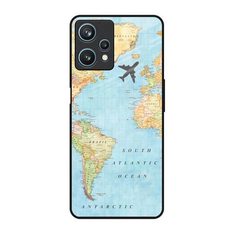 Travel Map Glossy Case for Realme 9 Pro 5G