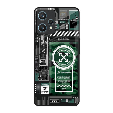 Green Camo Circuit Glossy Case for Realme 9 Pro 5G