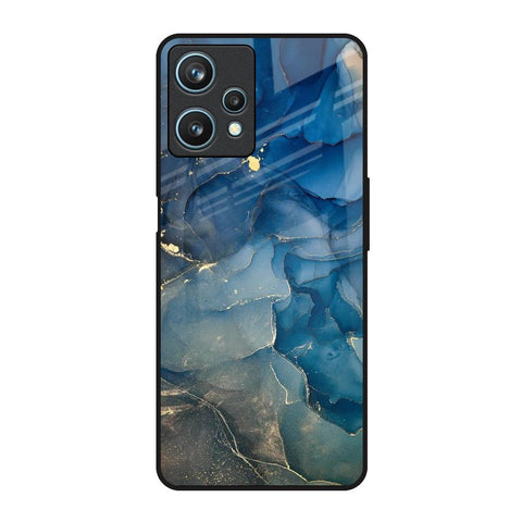 Blue Cool Marble Glossy Case for Realme 9 Pro 5G