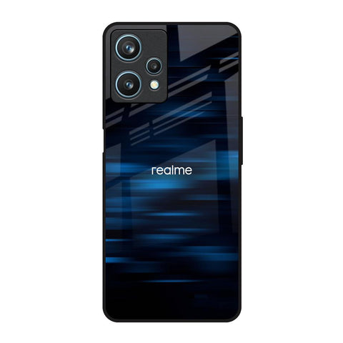 Blue Rough Abstract Glossy Case for Realme 9 Pro 5G