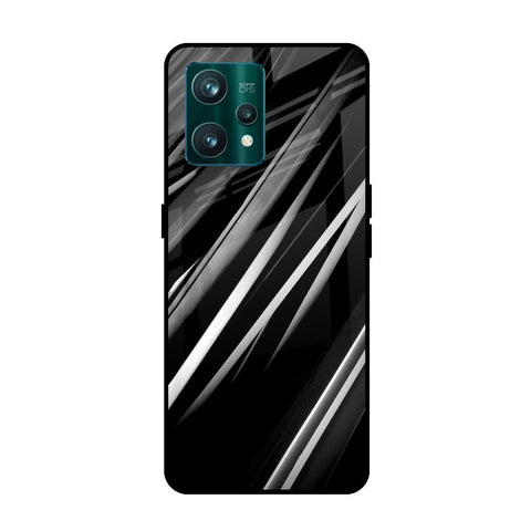 Black & Grey Gradient Glossy Case For Realme 9 Pro 5G