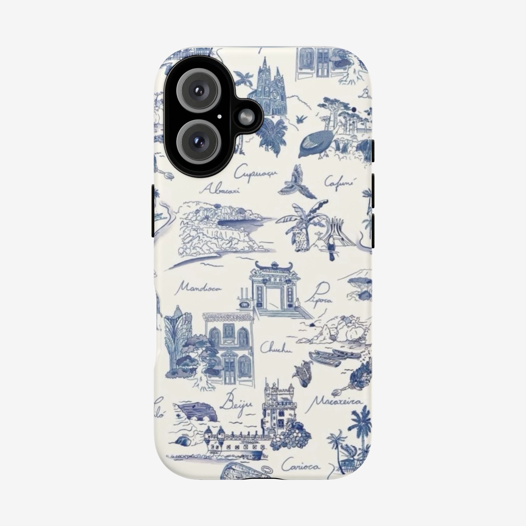 Crimson Bloom Tough Case  Available For All iPhone Models
