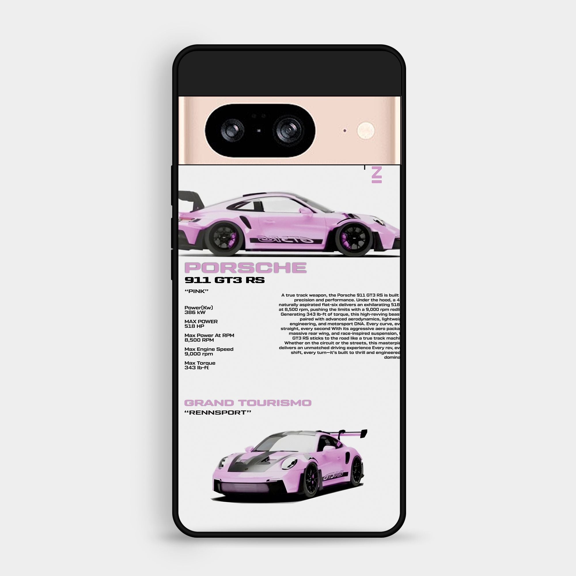 Google Pixel 8a - Wallpaper 024 - Premium Printed Glossy Phone Case