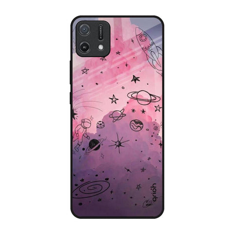 Space Doodles Glossy Case for Oppo A16K