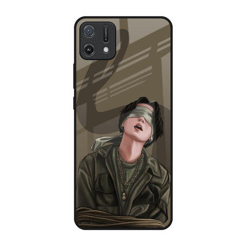 Blind Fold Glossy Case for Oppo A16K