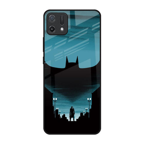 Cyan Bat Glossy Case for Oppo A16K