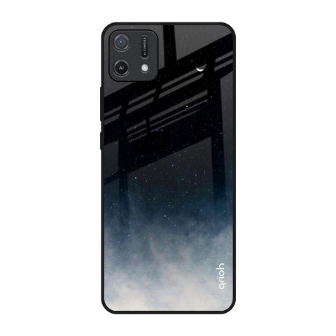 Black Aura Glossy Case for Oppo A16K