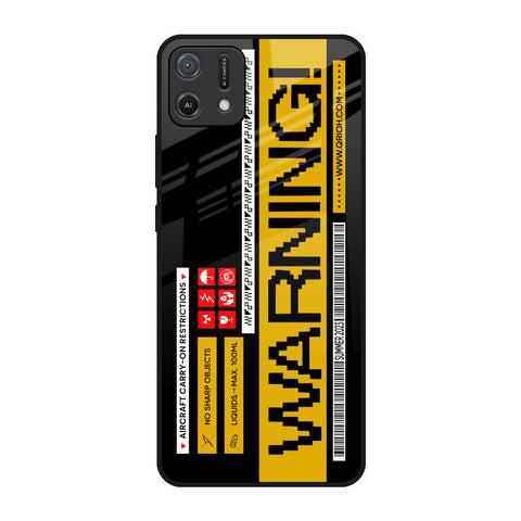 Aircraft Warning Glossy Case for Oppo A16K